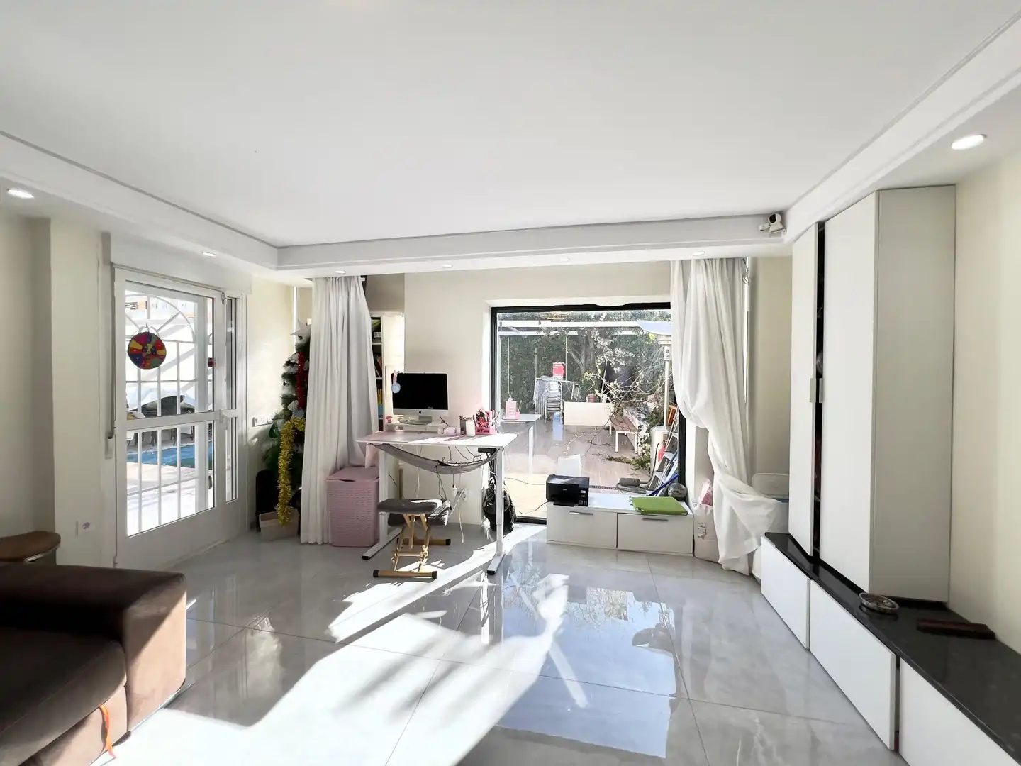 Sala de estar de Casa o chalet en venta en Rivas-Vaciamadrid con Aire acondicionado, Calefacción y Jardín privado
