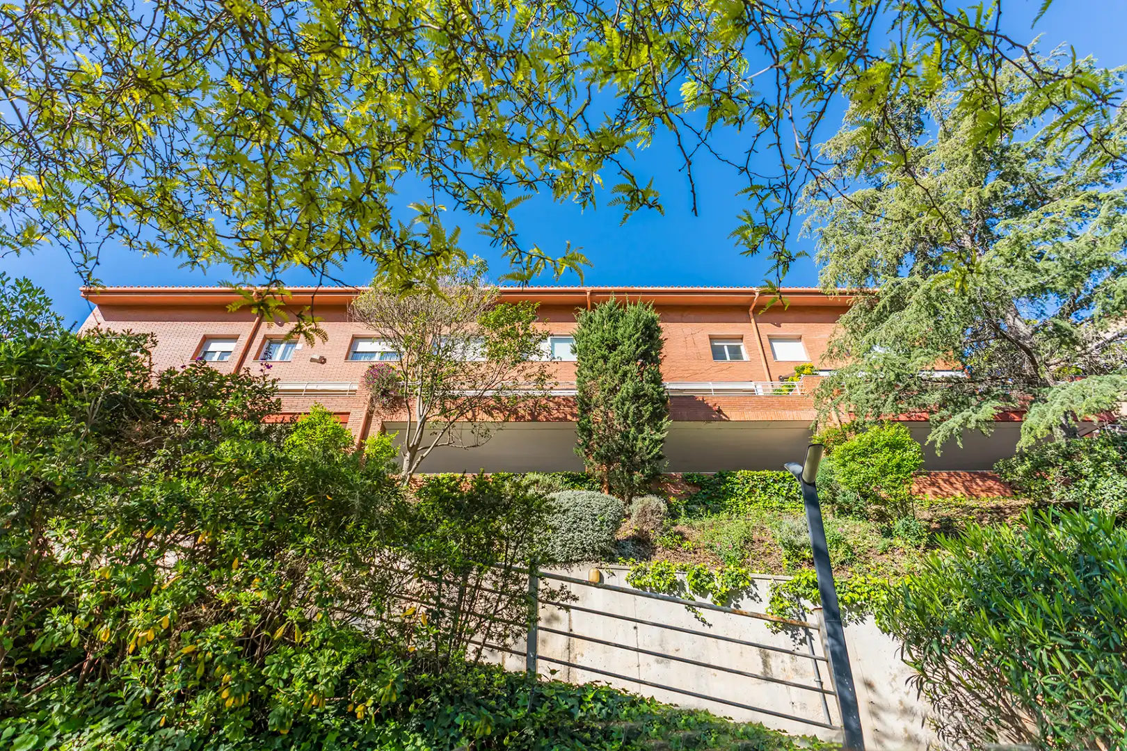 Exterior view of Detached homes for rent in Barcelona  with Air Conditioner, Heating and Terrace