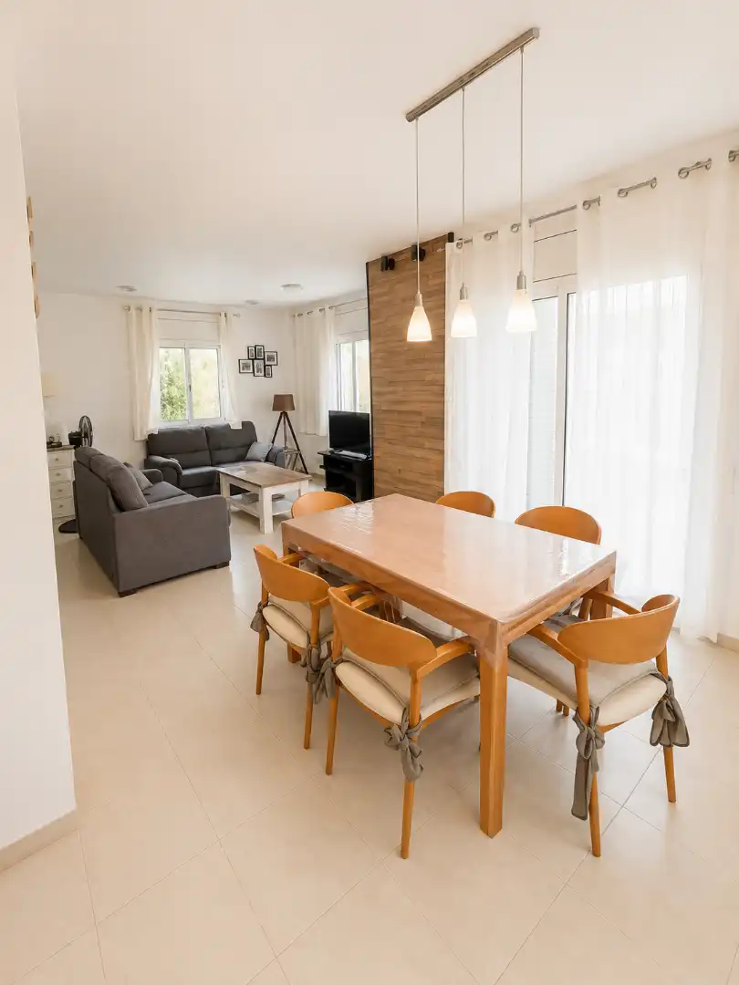Dining room of Houses for rent in Calonge i Sant Antoni  with Heating, Private garden and Terrace