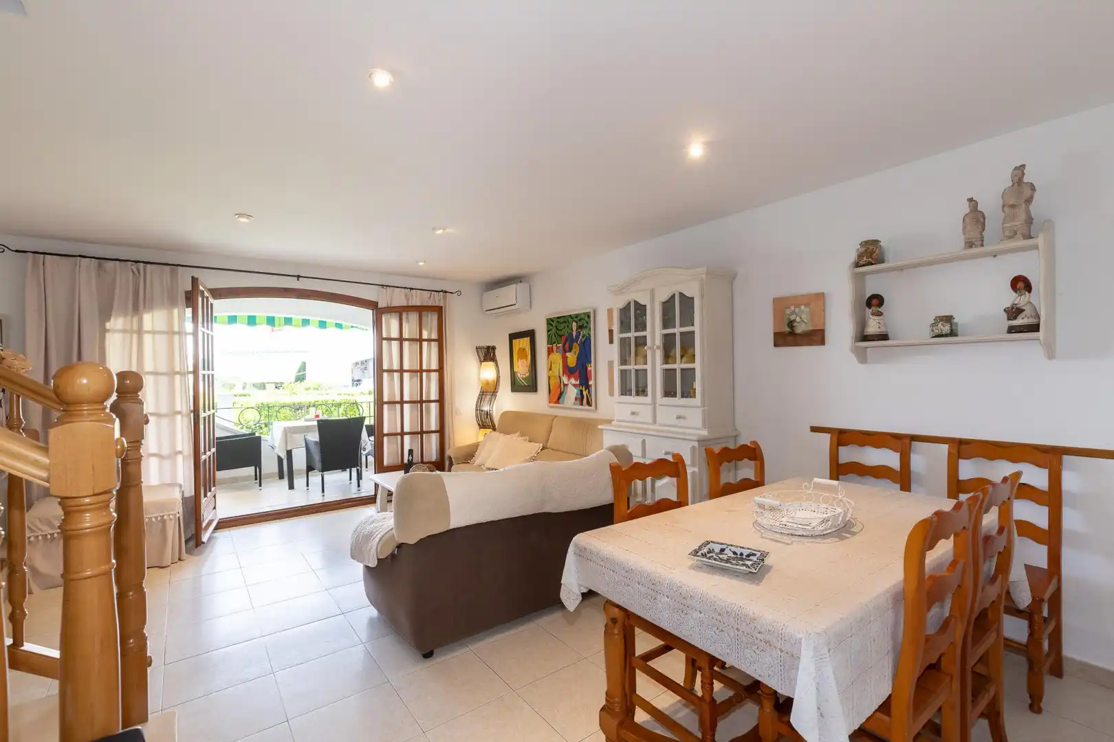 Living room of Detached homes for sale in Vandellòs i l'Hospitalet de l'Infant  with Heating, Private garden and Terrace