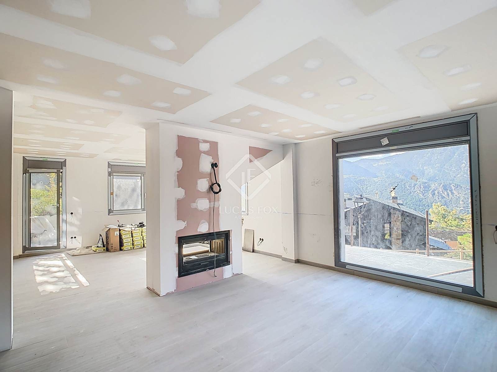 Living room of House or chalet for sale in  Madrid Capital  with Heating, Terrace and Storage room