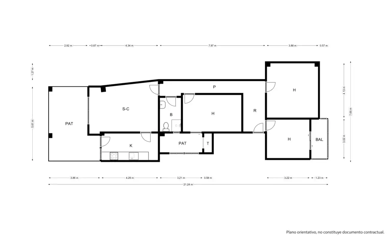 Wohnung mit Terrasse zum Verkauf in Carrer de la Floresta 17, imagen 42
