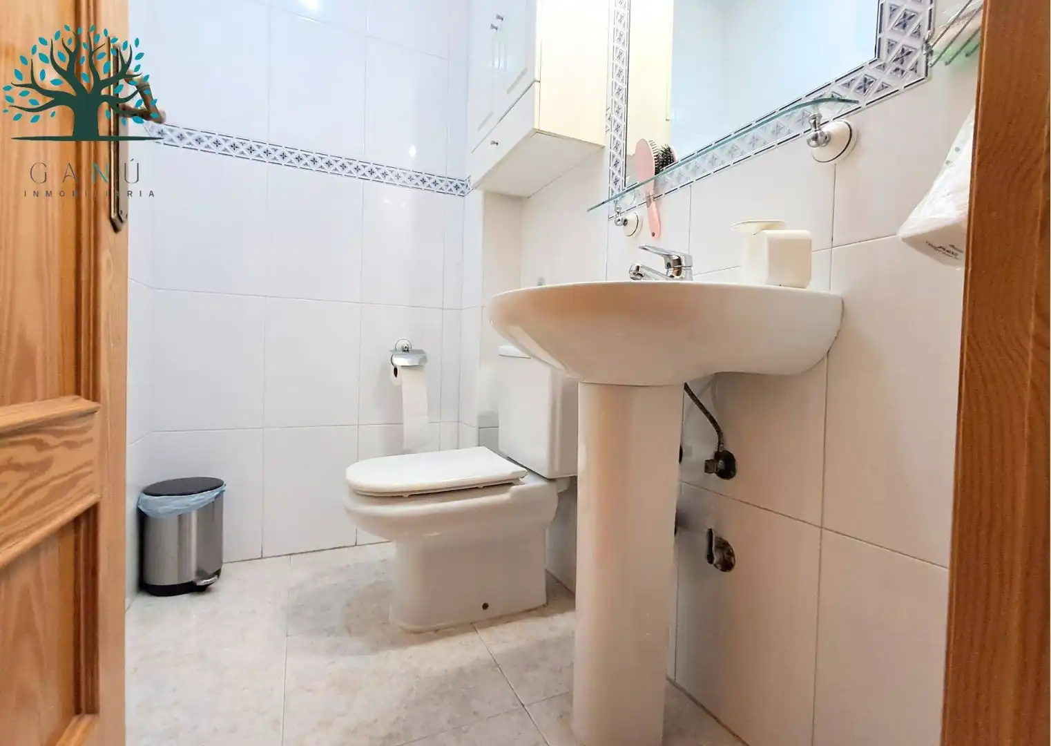 Bany de Dúplex en venda en Mazarrón amb Aire condicionat, Jardí privat i Terrassa