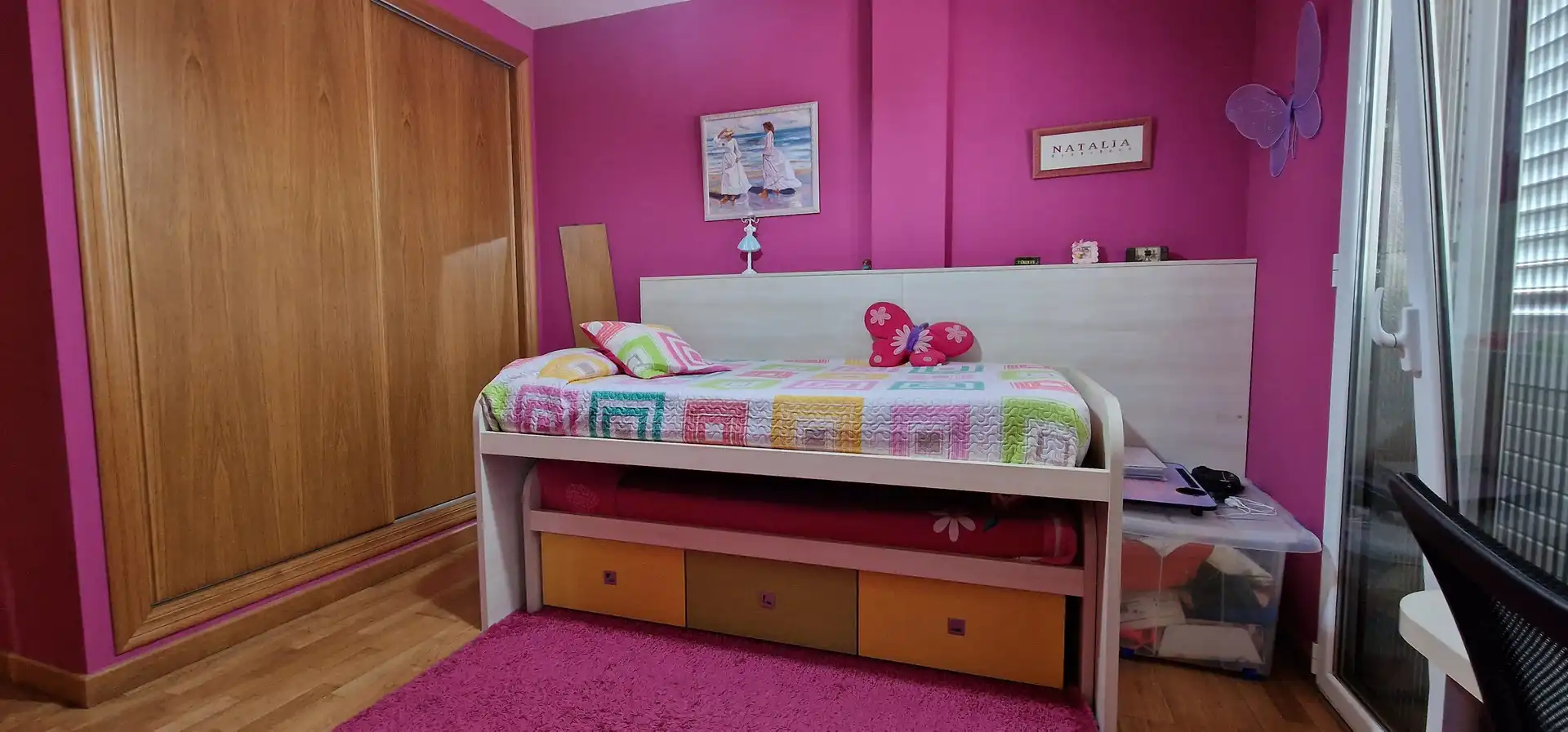 Schlafzimmer von Haus oder Chalet zum Verkauf in Totana mit Heizung, Privatgarten und Terrasse