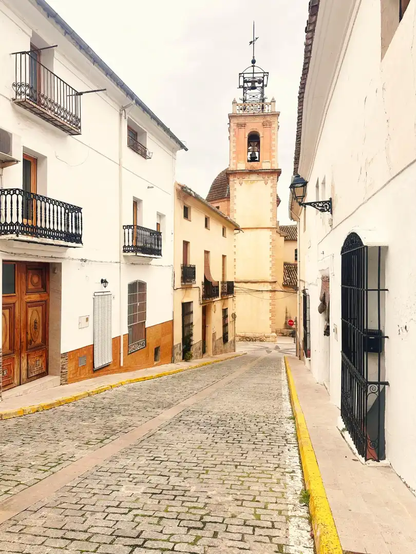 Vista exterior de Casa o xalet en venda en Castelló de Rugat