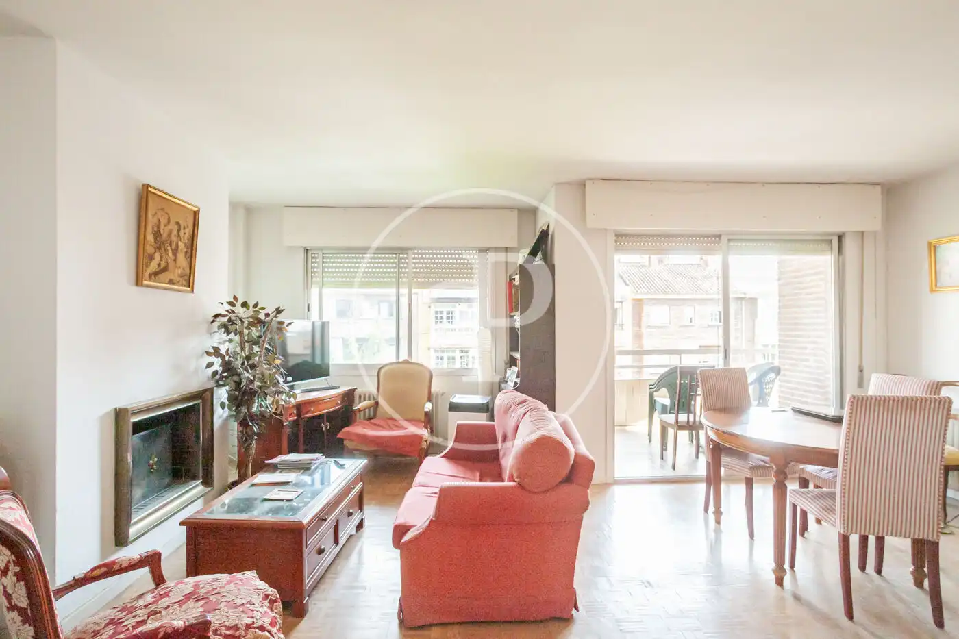 Wohnzimmer von Wohnung zum Verkauf in Majadahonda mit Heizung, Privatgarten und Terrasse
