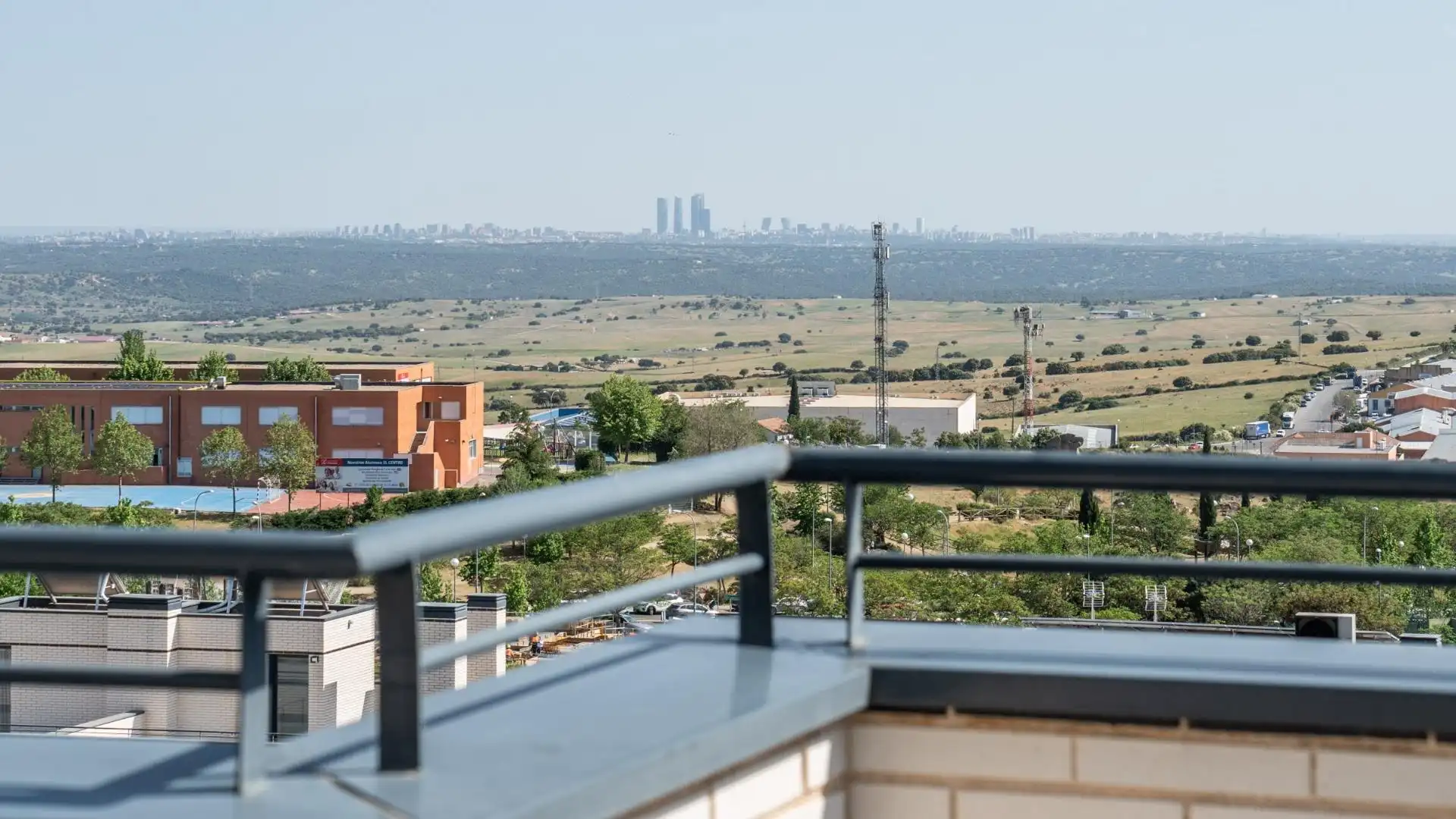 Balcony of Detached homes for sale in Colmenar Viejo  with Air Conditioner, Heating and Private garden