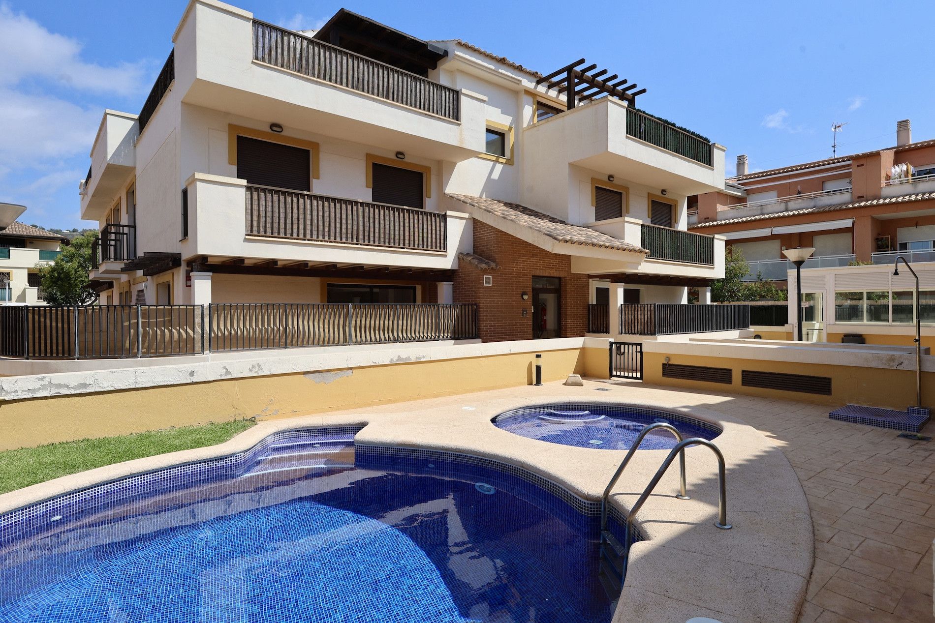 Piscina de Apartament en venda en Jávea / Xàbia amb Aire condicionat, Calefacció i Terrassa