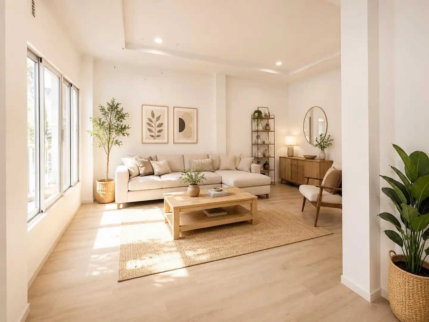 Sala de estar de Loft de alquiler en Murcia con Aire acondicionado y Amueblado