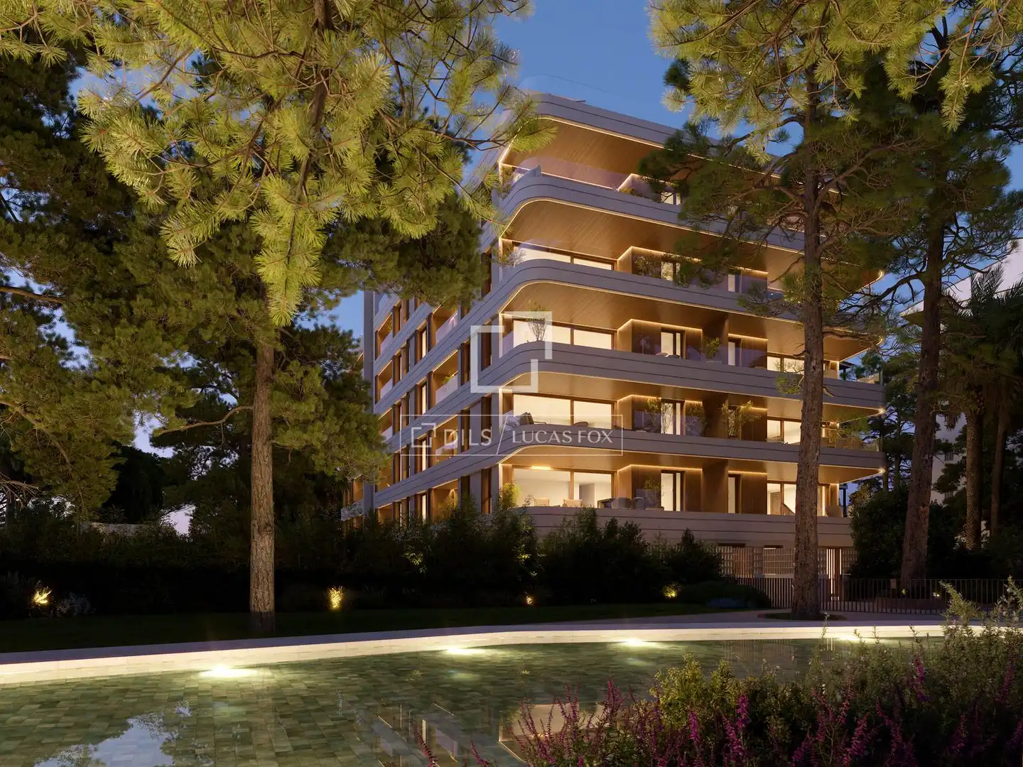 Exterior view of Flat for sale in Benicasim / Benicàssim  with Air Conditioner, Private garden and Terrace