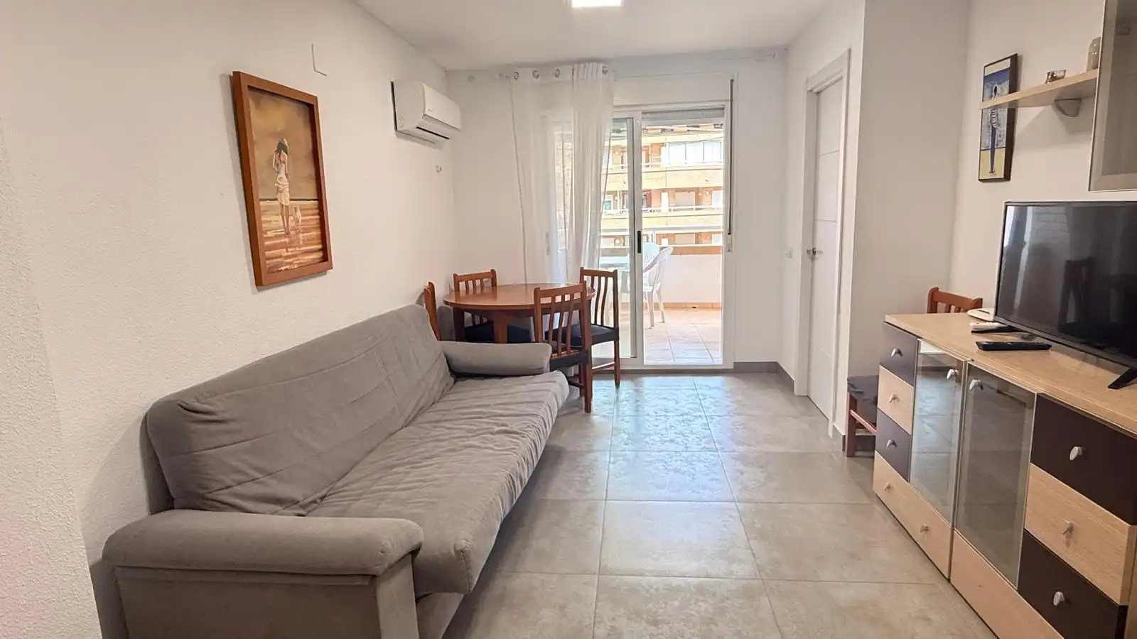 Living room of Flat for sale in Oropesa del Mar / Orpesa  with Air Conditioner, Heating and Terrace