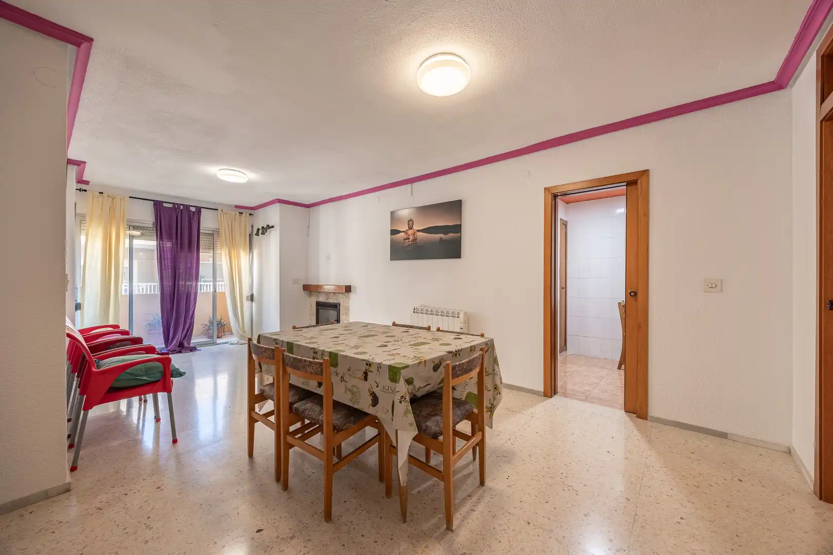 Esszimmer von Wohnung zum Verkauf in Callosa d'en Sarrià mit Abstellraum und Balkon