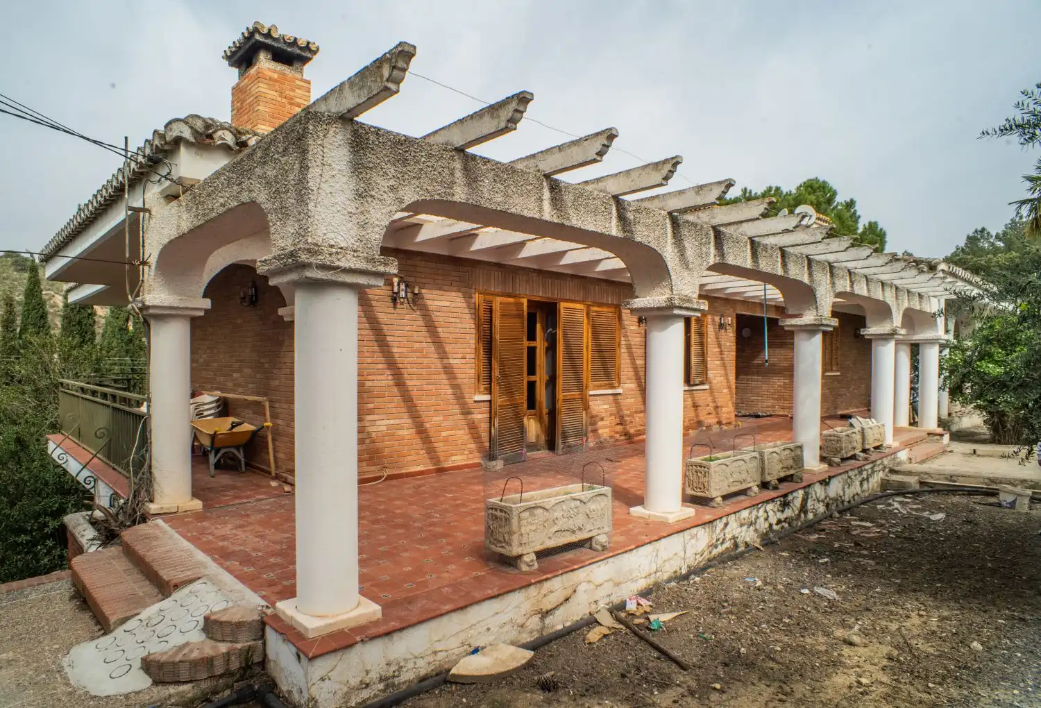 Terrassa de Casa o xalet en venda en Loja amb Jardí privat, Terrassa i Piscina