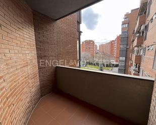 Balcony of Apartment to rent in  Madrid Capital  with Air Conditioner, Heating and Parquet flooring