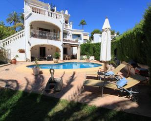 Jardí de Casa o xalet de lloguer en Moraira