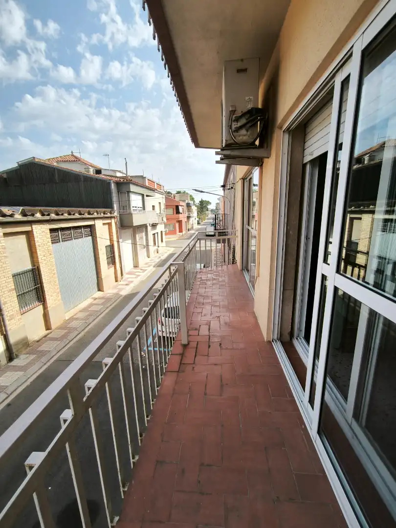 Terraza de Piso en venta en L'Aldea con Aire acondicionado, Trastero y Amueblado