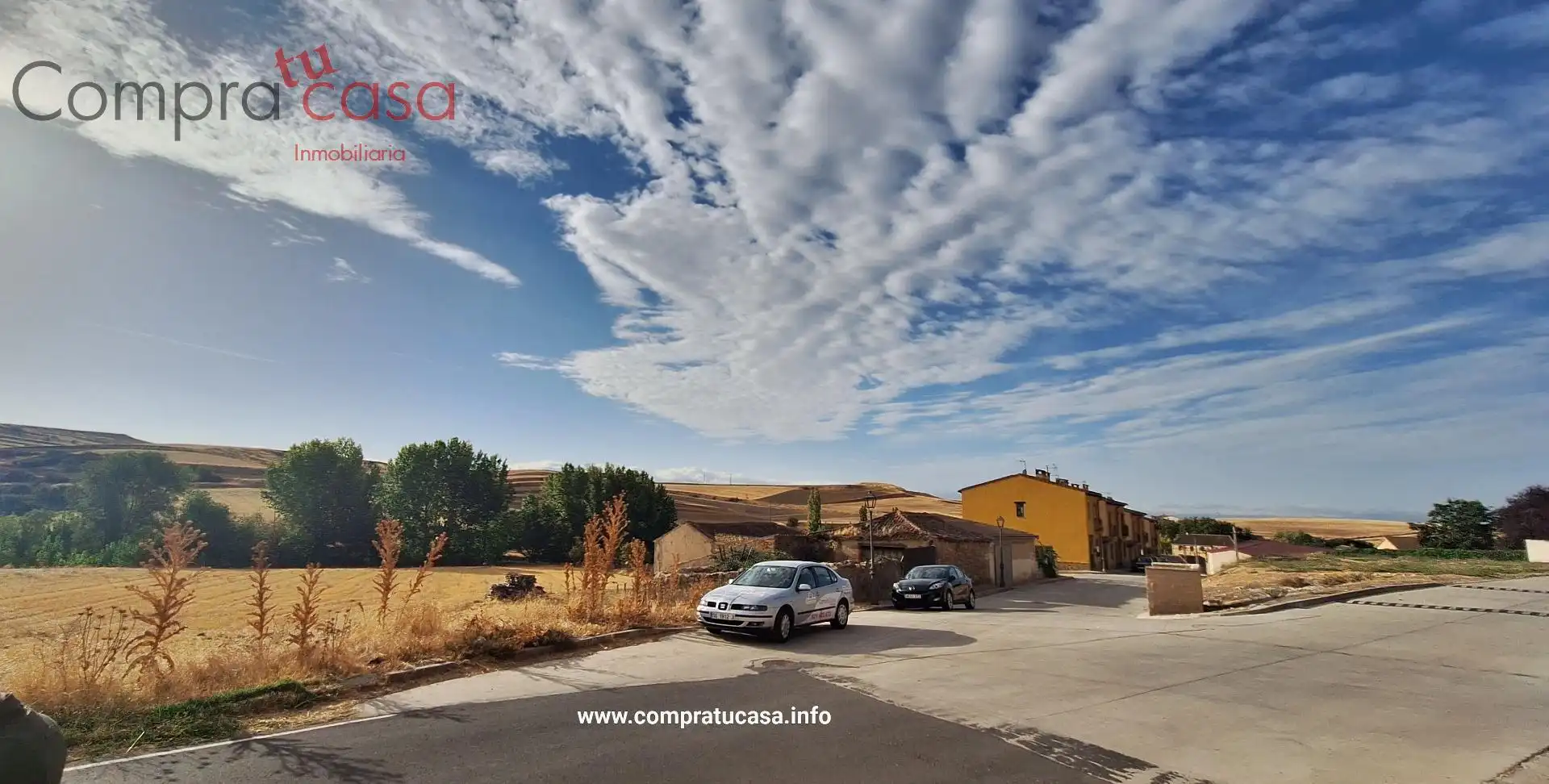 Vista exterior de Casa adosada en venta en Los Huertos, Segovia