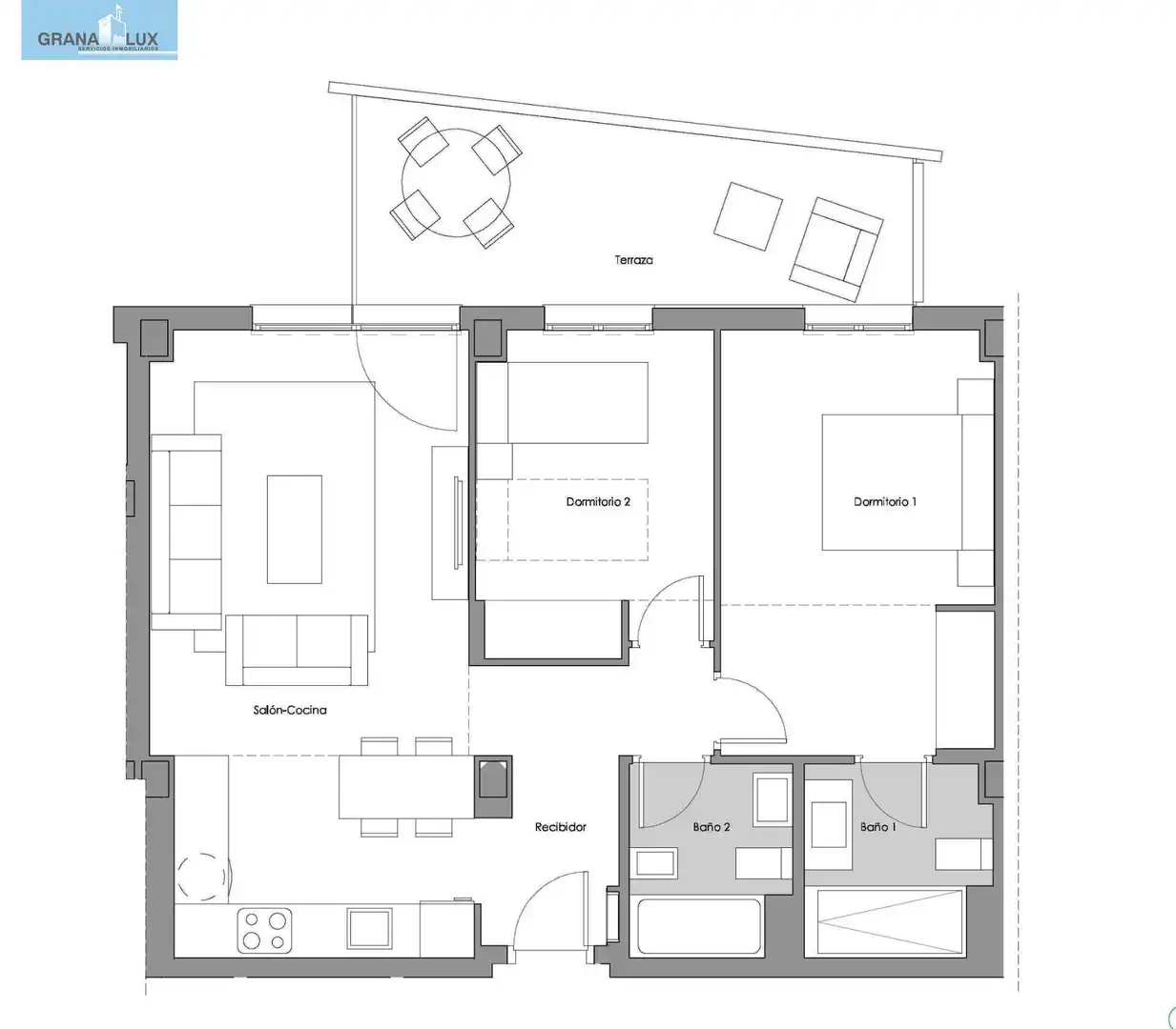 Penthouse with terrace for sale in Avenida de Andalucía, imagen 40