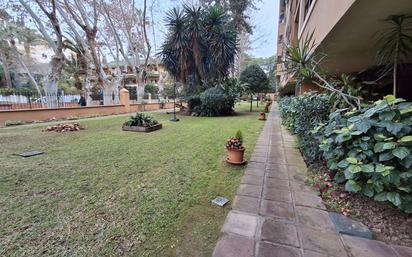 Garden of Flat to rent in Málaga Capital  with Air Conditioner, Private garden and Parquet flooring