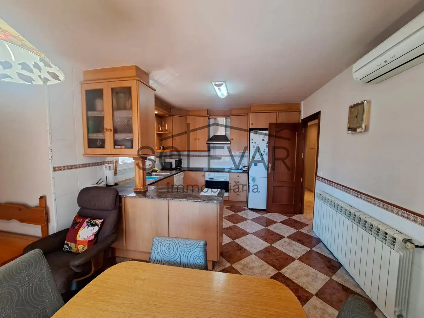 Küche von Wohnung zum Verkauf in Tremp mit Klimaanlage, Heizung und Terrasse