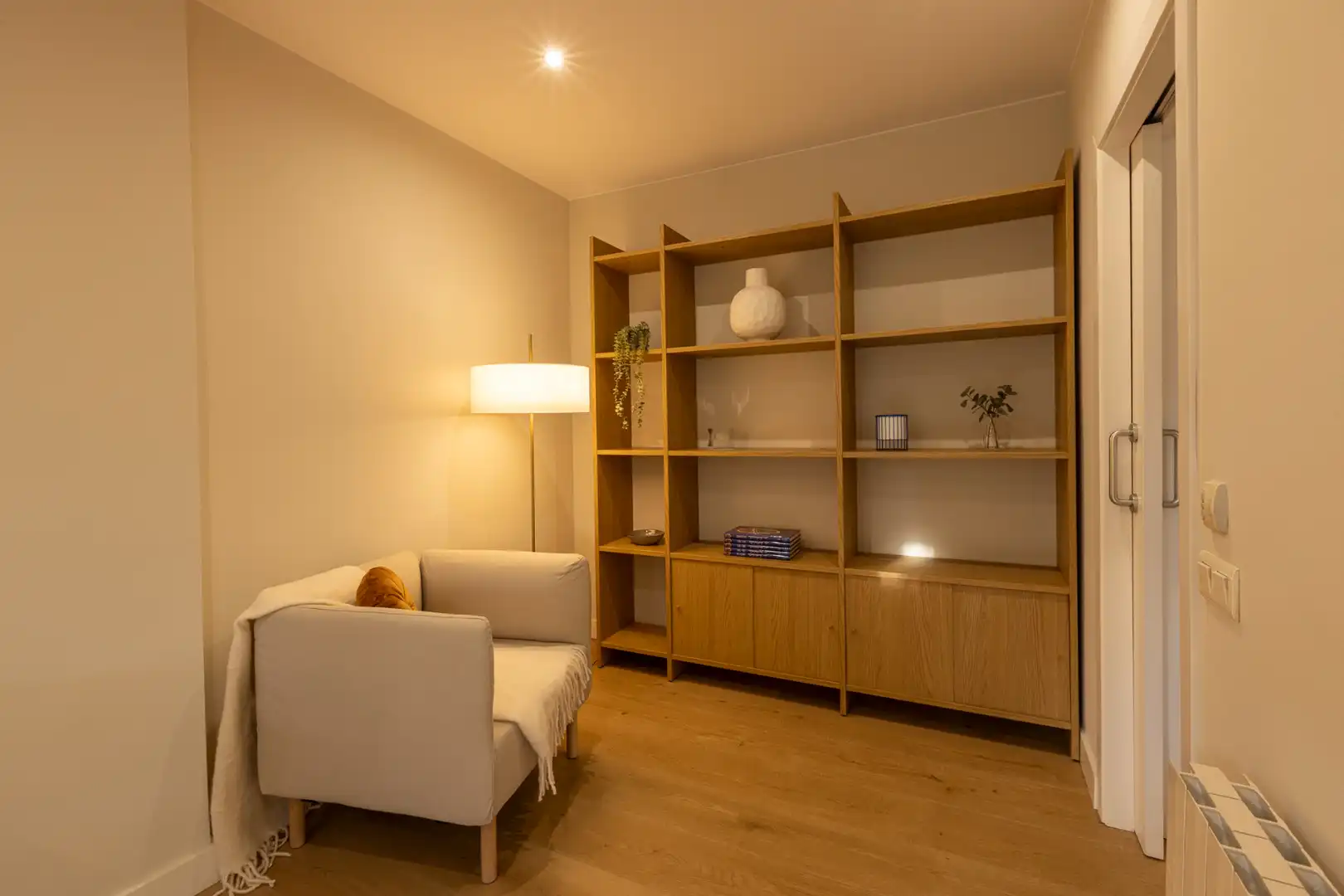 Wohnzimmer von Wohnung zum Verkauf in Badalona mit Klimaanlage, Heizung und Privatgarten