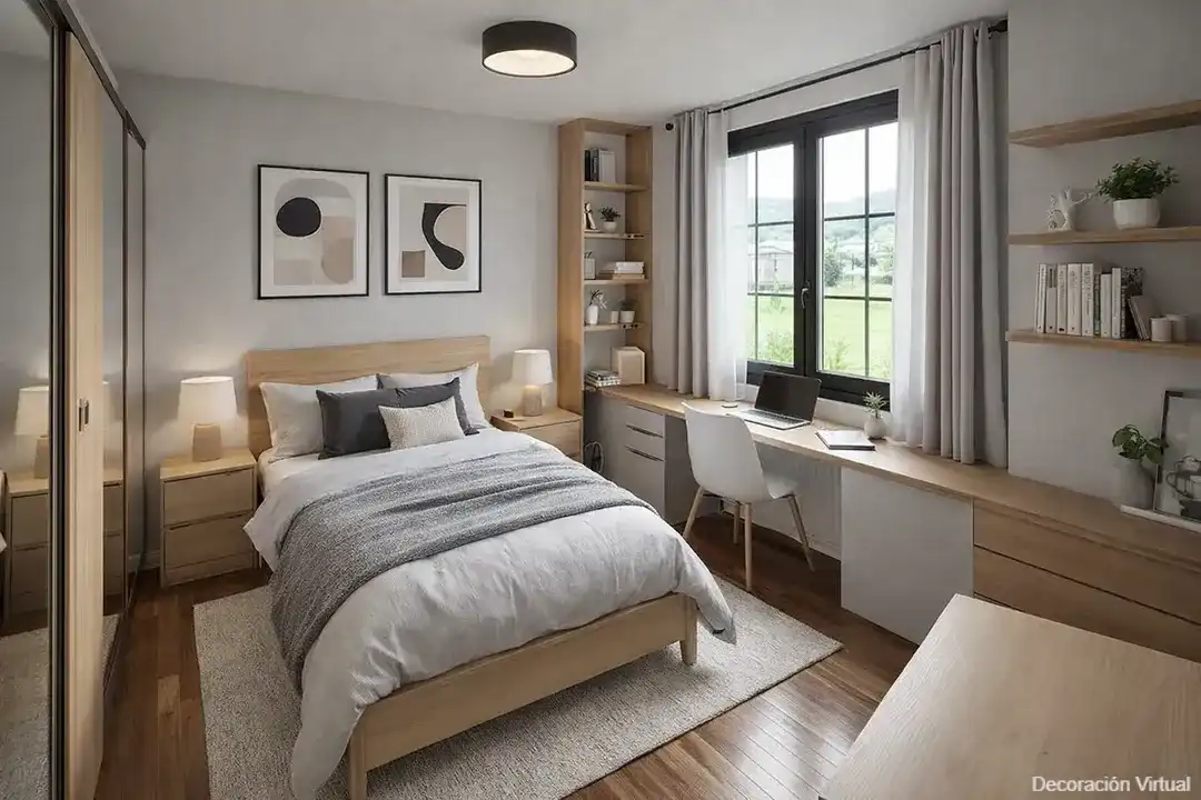 Schlafzimmer von Haus oder Chalet zum Verkauf in Zigoitia mit Heizung, Terrasse und Abstellraum