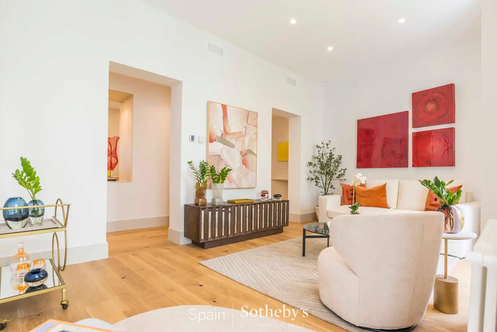 Living room of Apartments for sale in Madrid  with Air Conditioner and Heating