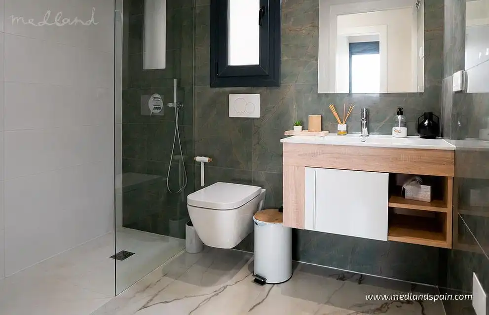 Bany de Apartament en venda en Rojales amb Aire condicionat, Calefacció i Terrassa