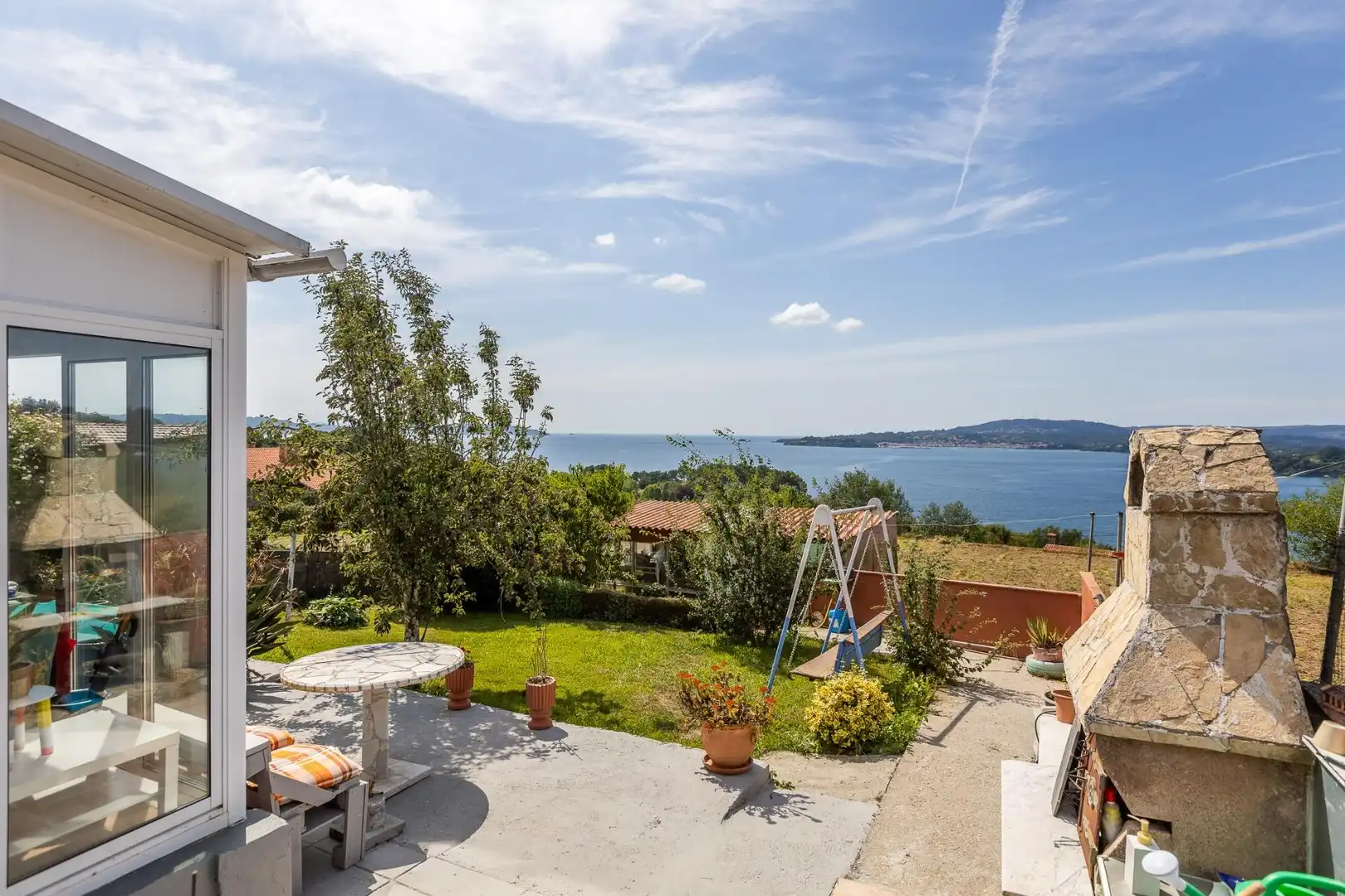 Terraza de Casa o chalet en venta en Pontedeume con Jardín privado, Terraza y Trastero