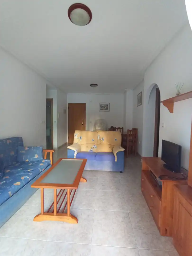 Wohnzimmer von Wohnung zum Verkauf in La Manga del Mar Menor mit Terrasse, Möbliert und Ofen