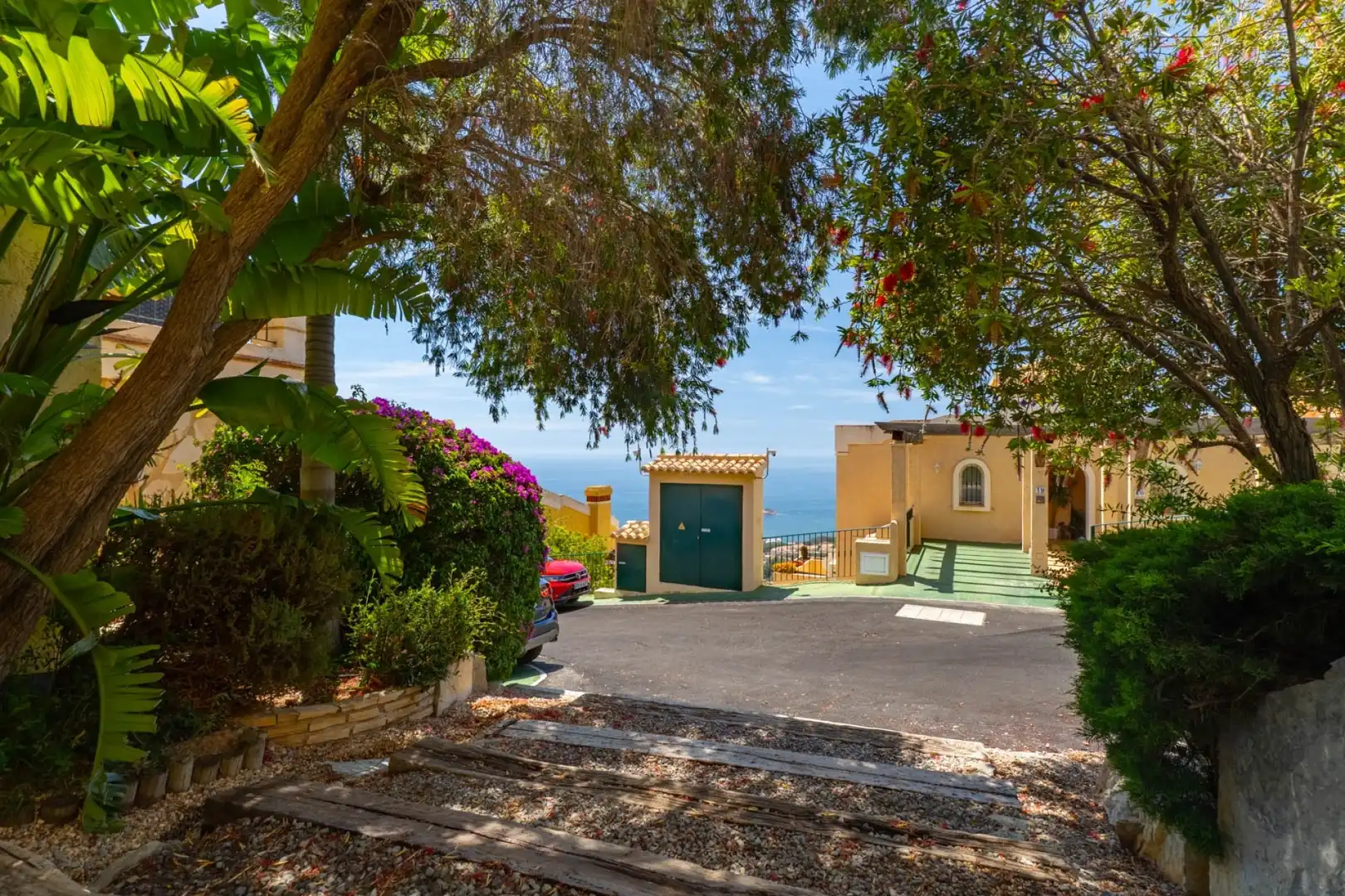 Vista exterior de Piso en venta en Altea con Aire acondicionado, Calefacción y Terraza