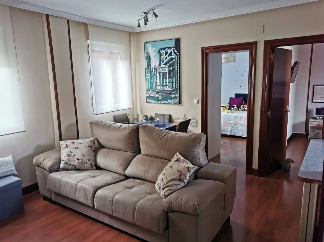 Sala d'estar de Pis en venda en Santurtzi  amb Calefacció, Parquet i Forn