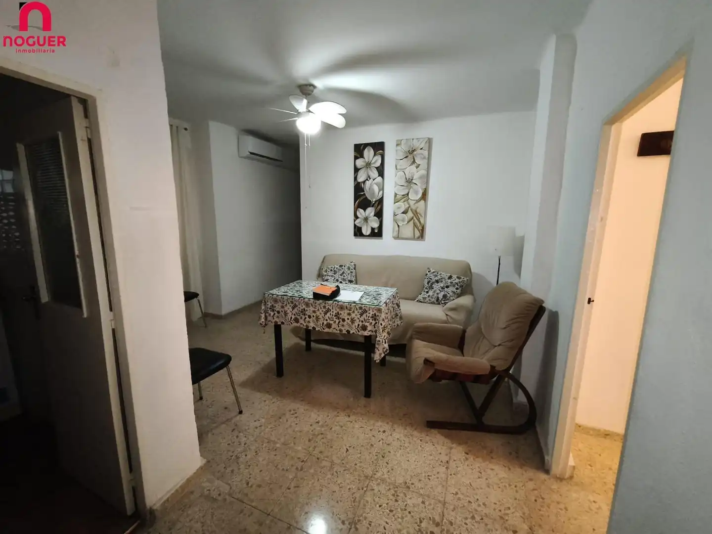 Sala de estar de Piso de alquiler en Córdoba con Aire acondicionado, Calefacción y Amueblado