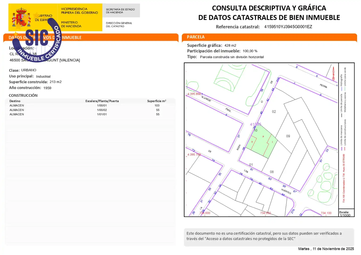 Rural land for sale in Sagunto-Sagunt - CL ROSA LA 38, imagen 24