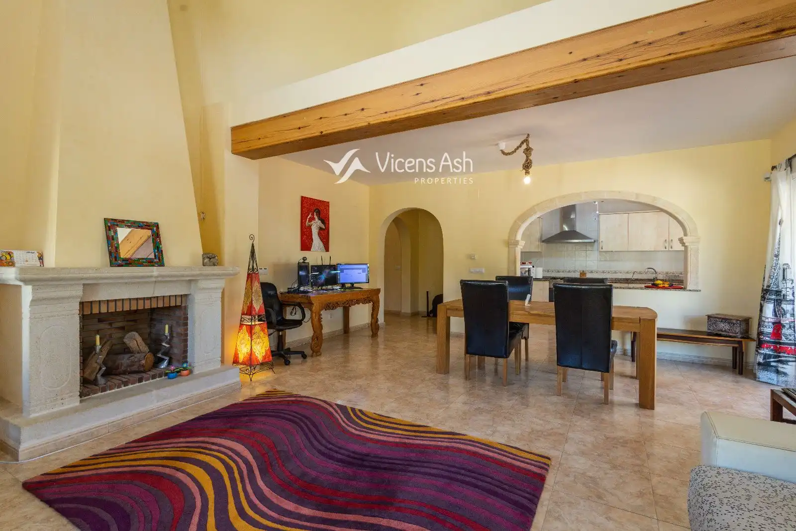 Living room of Houses for sale in Jávea / Xàbia  with Heating