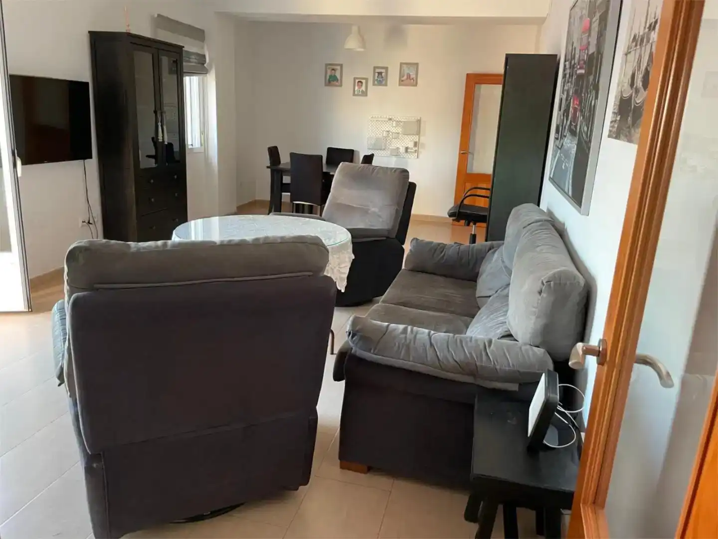 Sala de estar de Piso en venta en Alanís con Aire acondicionado, Amueblado y Balcón