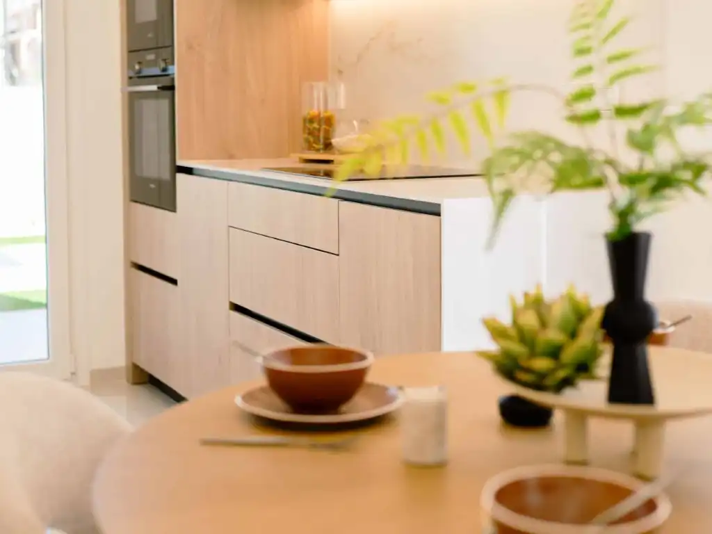 Kitchen of Apartments for sale in Rojales  with Air Conditioner, Private garden and Community pool