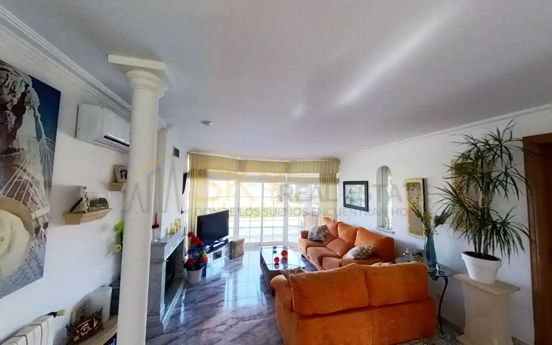 Sala d'estar de Casa o xalet en venda en Llucmajor amb Aire condicionat, Jardí privat i Traster