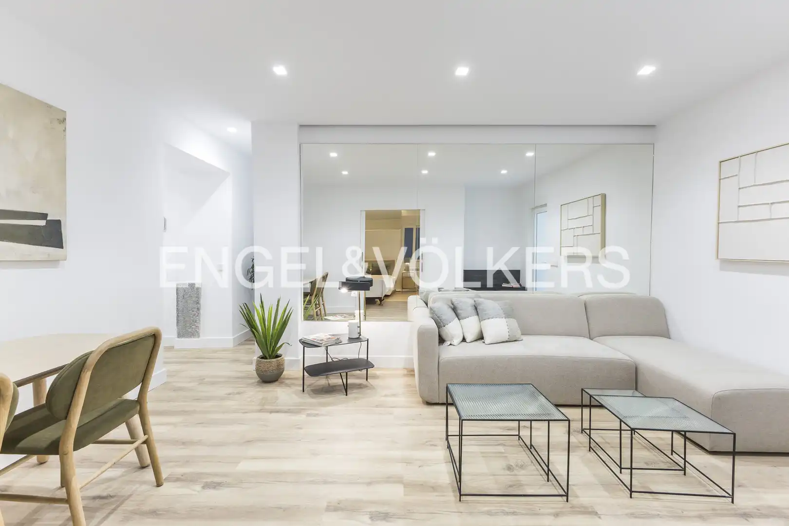 Wohnzimmer von Wohnung zum Verkauf in Madrid mit Heizung und Möbliert