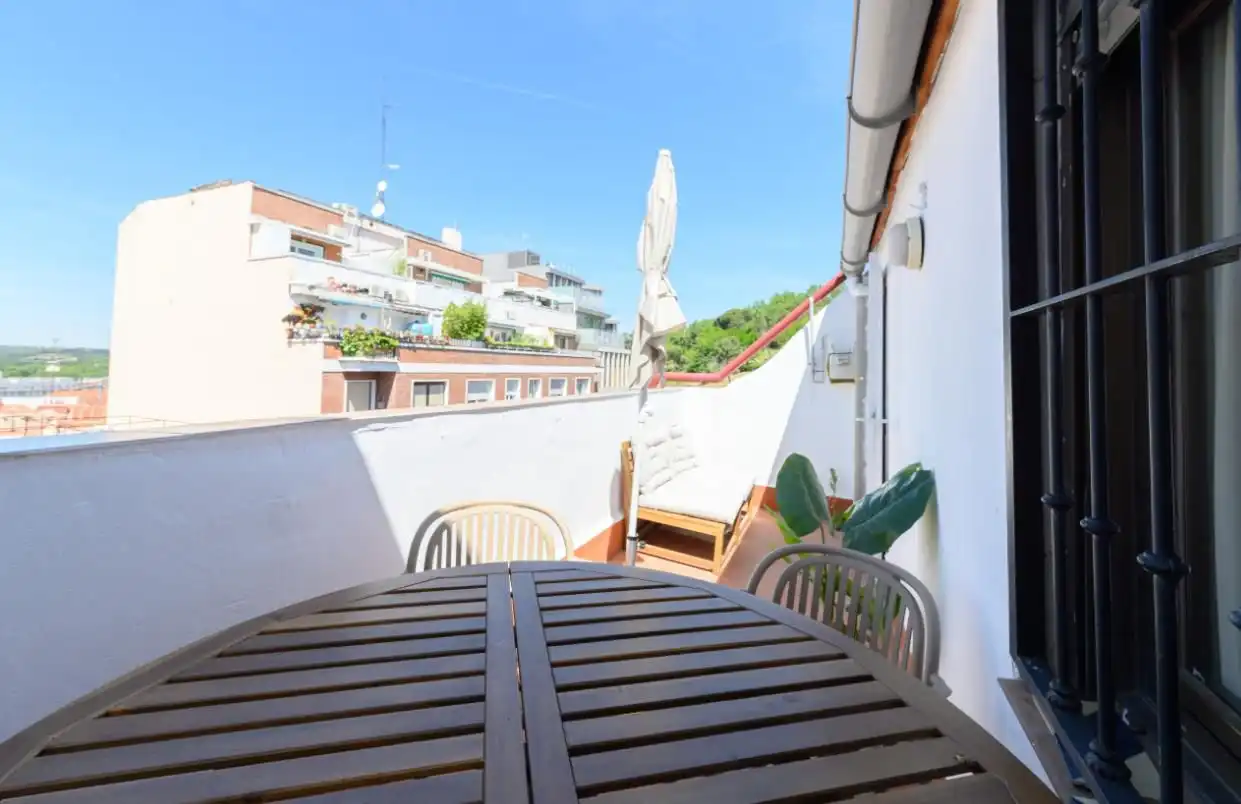 Terrassa de Àtic de lloguer en Madrid amb Aire condicionat, Calefacció i Parquet