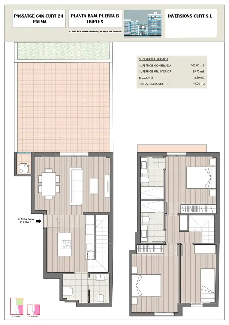 Duplex con terrazza in vendita a Calle de Can Curt, imagen 6