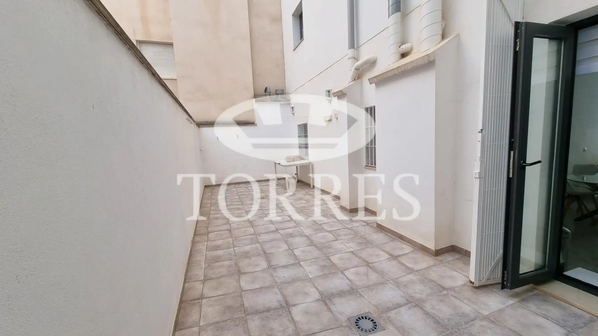 Terraza de Piso de alquiler en Málaga con Aire acondicionado y Amueblado