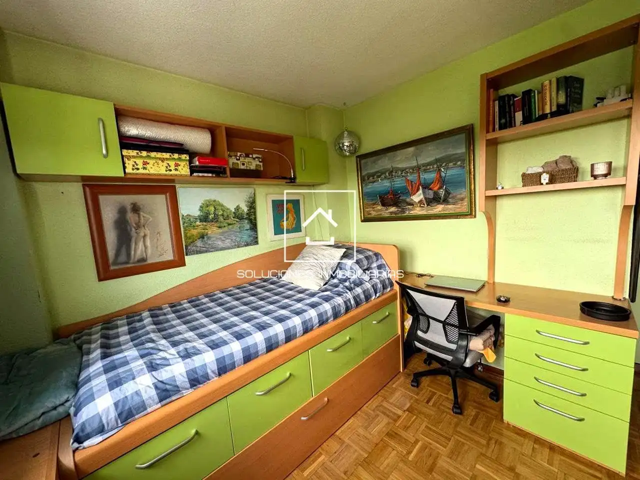 Bedroom of Flat for sale in Rivas-Vaciamadrid