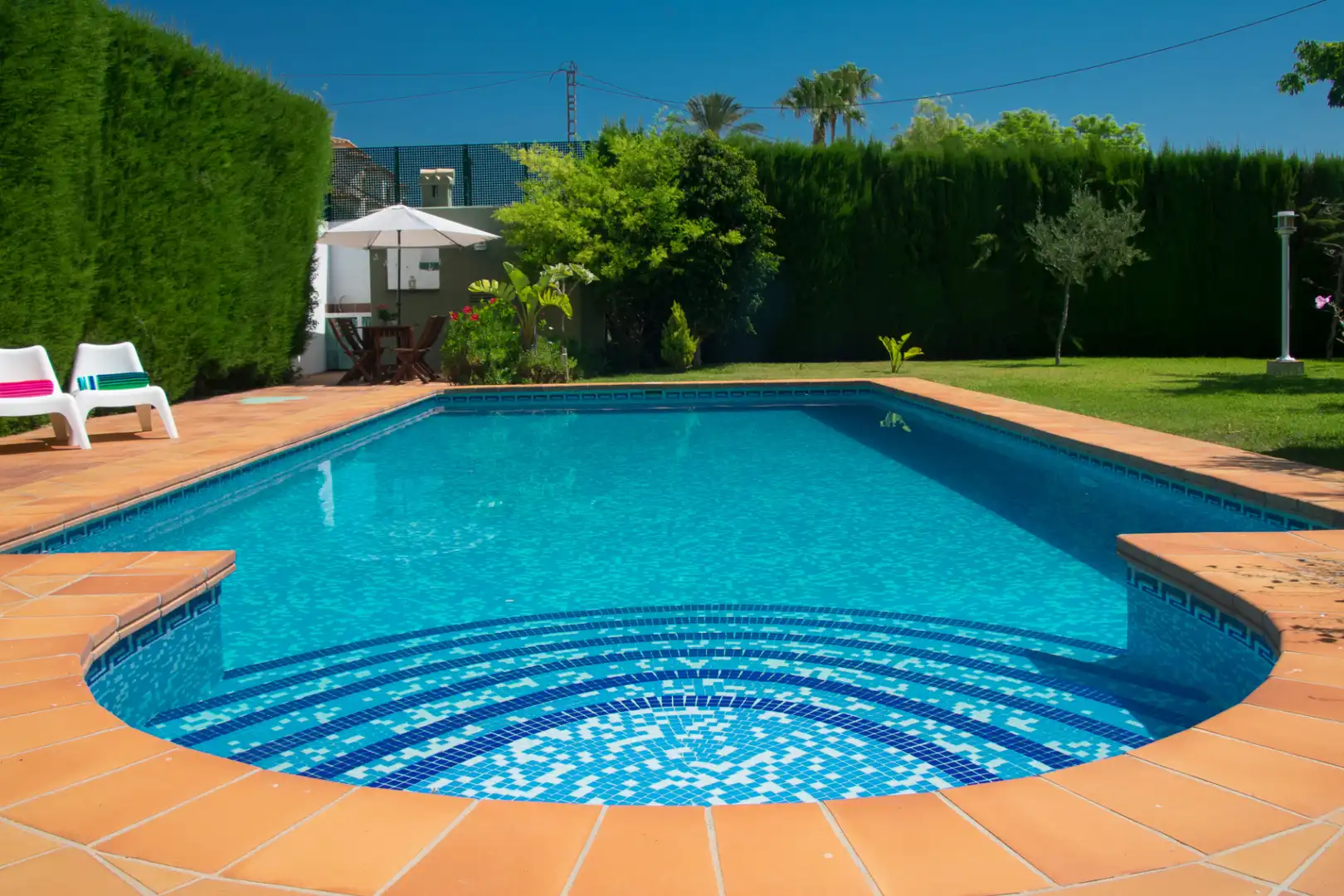 Piscina de Casa o xalet en venda en Beniarbeig amb Aire condicionat, Calefacció i Jardí privat