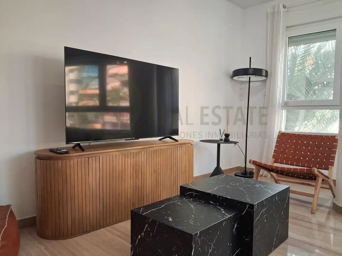 Living room of Flat for rent in Alicante / Alacant  with Heating, Terrace and Furnished