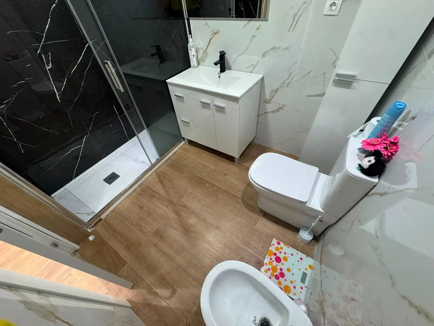 Badezimmer von Wohnung zum Verkauf in Segorbe mit Möbliert und Balkon