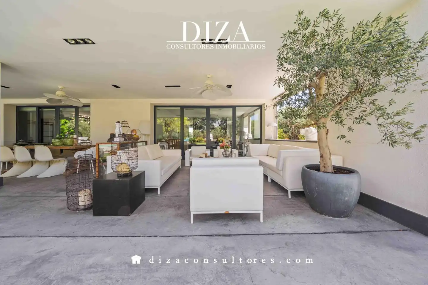 Terraza de Casa o chalet en venta en Boadilla del Monte con Aire acondicionado, Calefacción y Jardín privado