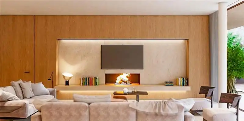 Living room of Houses for sale in  Palma de Mallorca  with Air Conditioner, Private garden and Parquet flooring