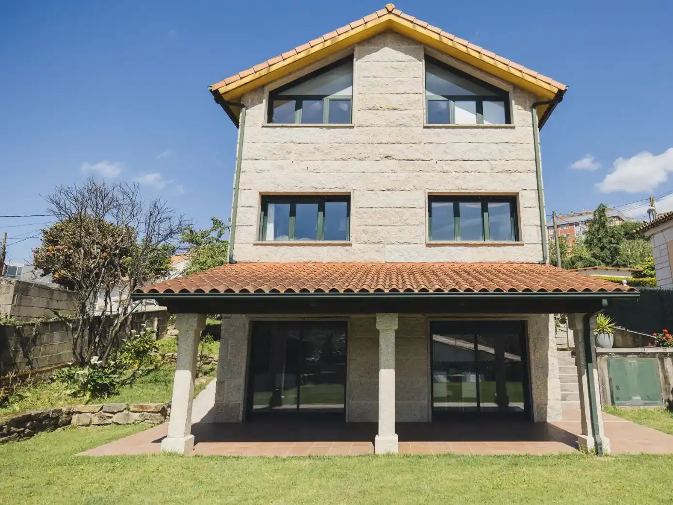 Vista exterior de Casa o chalet en venta en Vigo 