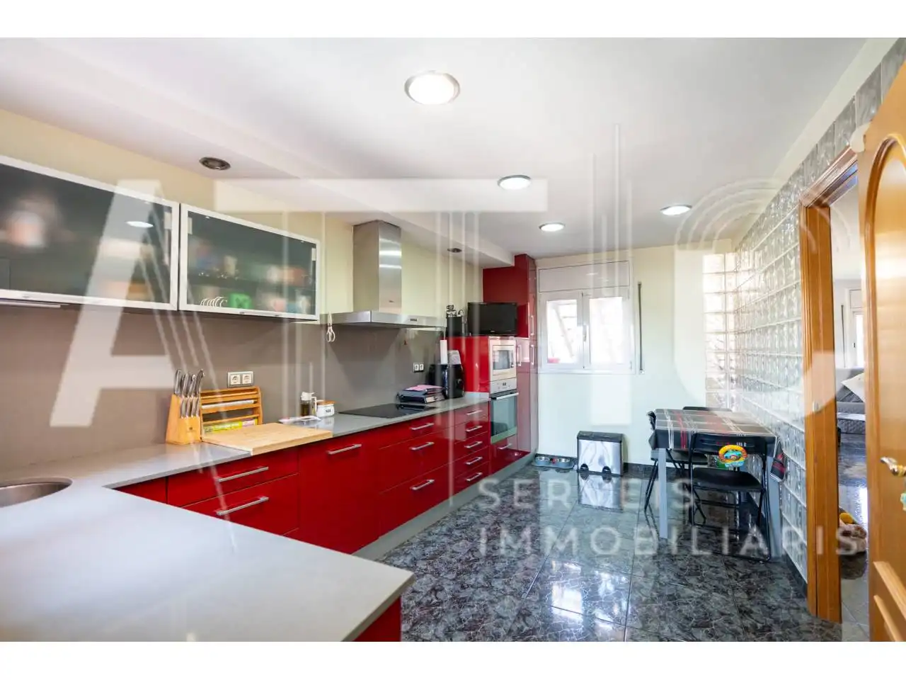 Cocina de Ático en venta en Polinyà con Aire acondicionado, Calefacción y Terraza